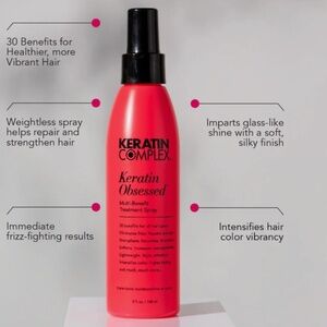 keratin complex, keratin, obsessed, multi benefit treatment spray